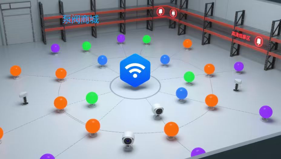 上海工開閥門 × 泵閥商城：物聯網驅動！倉庫廠房大空間自動消防炮噴水滅火系統設計要點