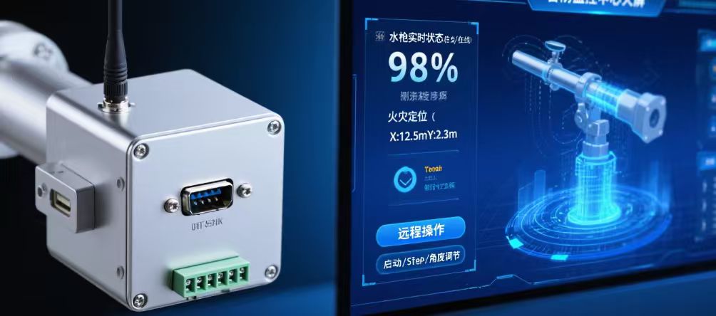 上海工開閥門揭秘物聯網賦能下自動消防水炮包含哪些關鍵部件？