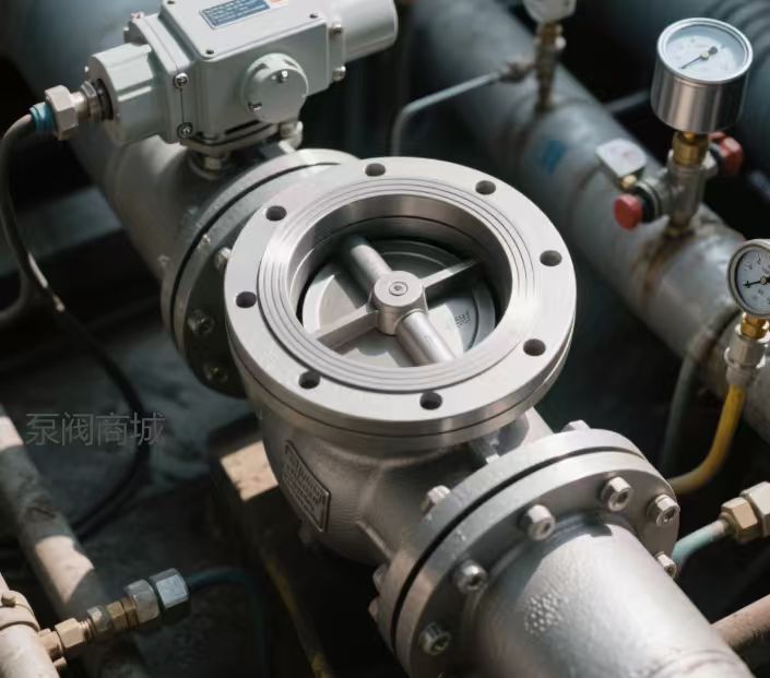 上海工開閥門：物聯(lián)網(wǎng)電動蝶閥，工業(yè)自動化的智能流體控制新引擎